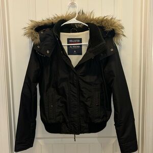 Black Hollister jacket